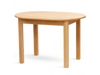 Jídelní stůl PINO Ovál (Barevné provedení borovice)