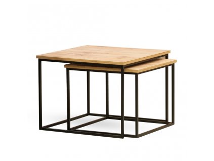 Sada konferenčních stolků L7 (Barva dub wotan)