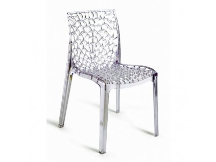 Plastová židle GRUVYER (Barva transparente)