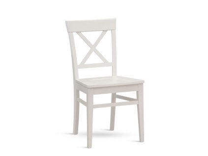 Židle GRANDE masiv (Barva bílá)