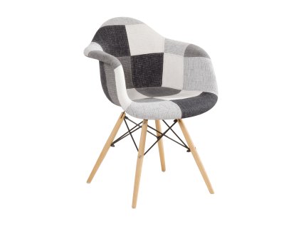 kubis new kreslo patchwork buk hl