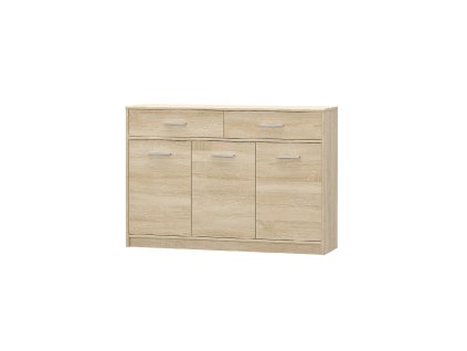 Komoda TEYO 3D2S (Barva dub sonoma)
