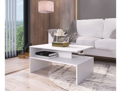 coffee table white white 70