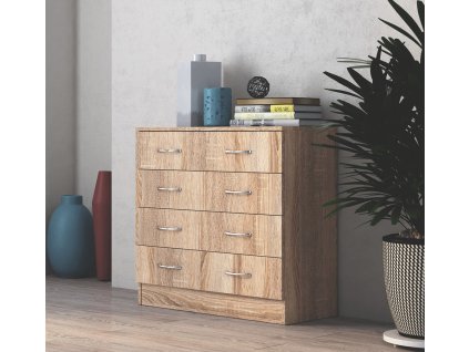 Komoda 4S MIMA 80 (barva sonoma)