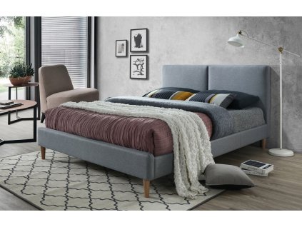 Čalouněná postel  s roštem ACOMA 160x200