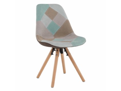gloria stolicka patchwork mentol hneda hlavna