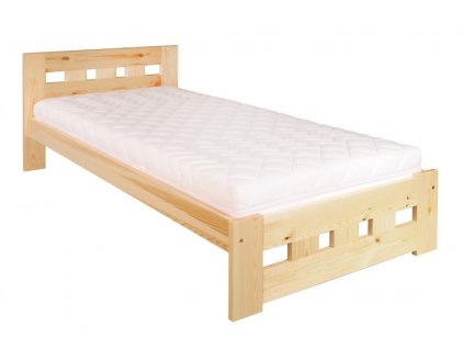 KL-145 postel šířka 80 cm (Barva bez moření borovice)