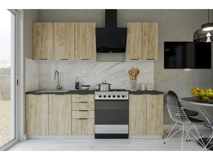 moderna kuchyna craft 180 grey oak kraft z5uiu1nxjdfsbxuo