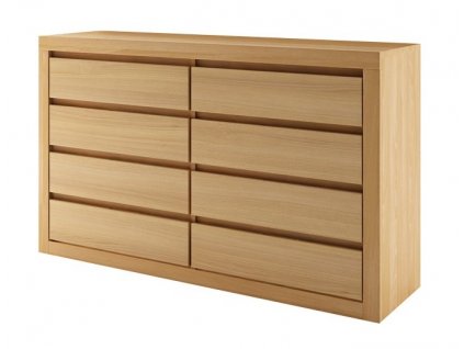Komoda s 8 zásuvkami DK-406