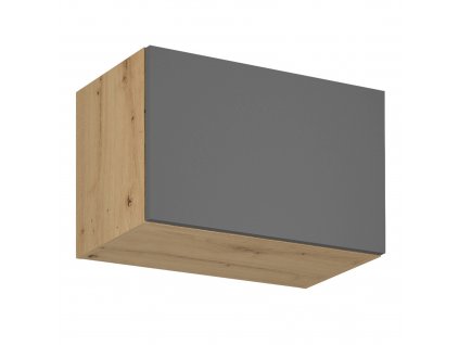 Horní skříňka LANGEN G60KN (Barva dub artisan/šedý mat)