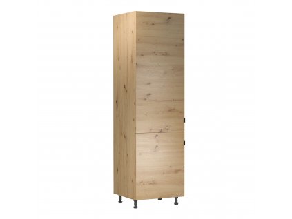 Vysoká skříňka na chladničku LANGEN D60ZL (Barva dub artisan)