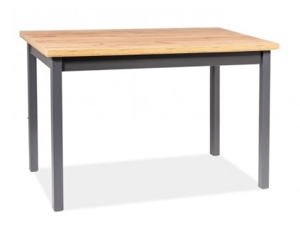 Jídelní stůl ADAM 120x68 (provedení dub lancelot/bílá mat)