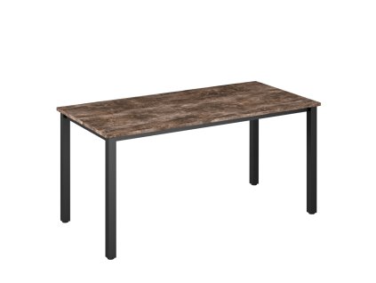 PC stůl KLAUDIUS TYP 7 (odstín beton tmavý)