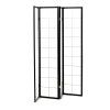 Paraván dřevěný EF-E804 (Barva černá)