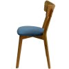 Židle čalouněná MALVÍNA Z218 (Povrchová úprava Dub, POTAHOVÁ LÁTKA ASTON 571)