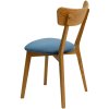 Židle čalouněná MALVÍNA Z218 (Povrchová úprava Dub, POTAHOVÁ LÁTKA ASTON 571)