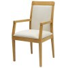 Jídelní židle AMPARO I Z175 (Provedení jídelní židle PŘÍRODNÍ, POTAHOVÁ LÁTKA ASTON 571)