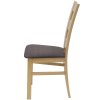 Jídelní židle LIBUŠE Z90 (Provedení jídelní židle PŘÍRODNÍ, POTAHOVÁ LÁTKA ASTON 571)