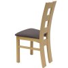 Jídelní židle LIBUŠE Z90 (Provedení jídelní židle PŘÍRODNÍ, POTAHOVÁ LÁTKA ASTON 571)