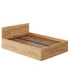 Postel s roštem DOLI 120x200 (odstín dub craft zlatý)