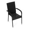 Židle zahradní AZC-S2113 (Barva Černá)