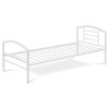 Postel jednolůžková BED-1900 kov (Barva černá)