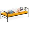 Postel jednolůžková BED-1900 kov (Barva černá)