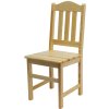 Židle celodřevěná MILUŠE B161 (Povrchová úprava Borovice)