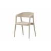 Židle celodřevěná MIA stohovatelná (Provedení jídelní židle PŘÍRODNÍ)