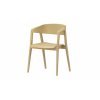 Židle celodřevěná MIA stohovatelná (Provedení jídelní židle PŘÍRODNÍ)