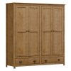 Skříň 4dveřová TOPAZIO 206283D dub