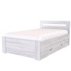 Postel s úložným prostorem FABIE (Dekor olše, Šíře matrace 140 cm, Úchytka standard)