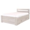 Postel s úložným prostorem FABIE (Dekor olše, Šíře matrace 140 cm, Úchytka standard)
