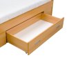 Postel s úložným prostorem FABIE (Dekor olše, Šíře matrace 140 cm, Úchytka standard)