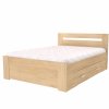 Postel s úložným prostorem FABIE (Dekor olše, Šíře matrace 140 cm, Úchytka standard)