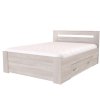 Postel s úložným prostorem FABIE (Dekor olše, Šíře matrace 140 cm, Úchytka standard)