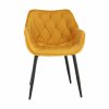 Designové křeslo FEDRIS (Barva žlutá)