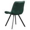 Jídelní židle SAMIRA (Barva tmavě zelená)