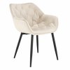 Designové křeslo FEDRIS (Barva béžová)