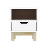 Noční stolek BONITO 324343B (Barva bílý lak)