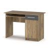 Pracovní stůl CRUBE 1 (Barva dub Flagstaff/šedá)