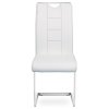 Jídelní židle bílá DCL-411 WT (Barva Bílá)