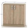 Dvoudveřová komoda BETTY 2 02-008 (Barva dub sonoma)