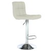 Barová stolička KANDY NEW (Barva béžová ekokůže)