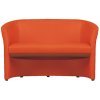 Klubové dvojkřeslo CUBA (Barva látka červená)