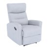 Relaxační křeslo SILAS (Provedení ekokůže bílá)