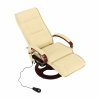 Masážní křeslo ARTUŠ s elektrickým polohováním (Barva béžová)