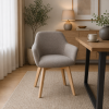 Designové křeslo CLORIN NEW (Barva hnědá/buk)