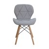 Jídelní židle ALFA 3171  šedá látka