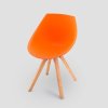 Jídelní židle GORKA (Varianta ORANŽOVÁ)